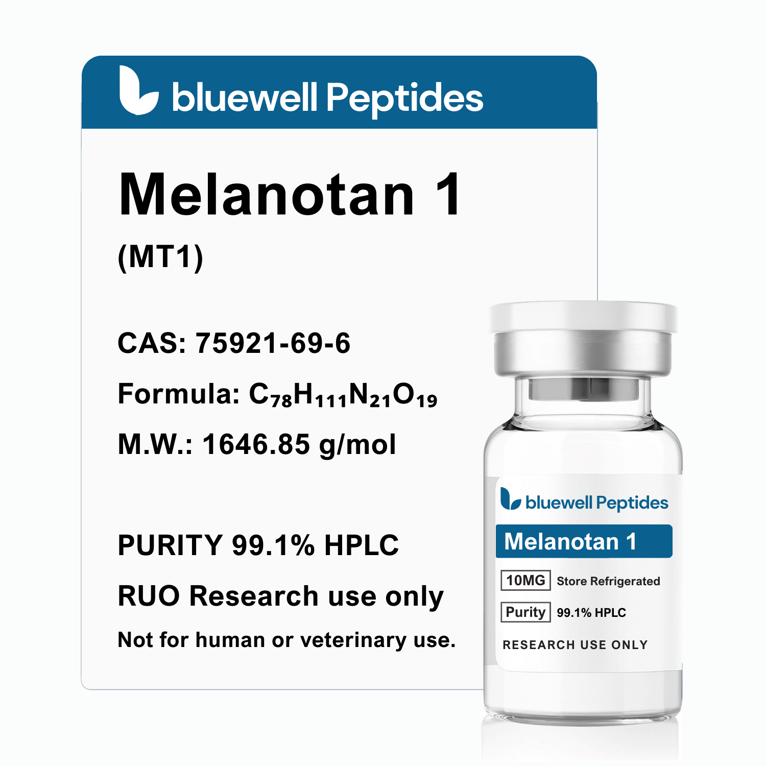Melanotan 1 (MT1) 10mg Peptide