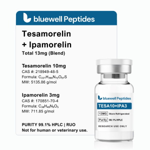 Tesamorelin 10mg + Ipamorelin 3mg Blend